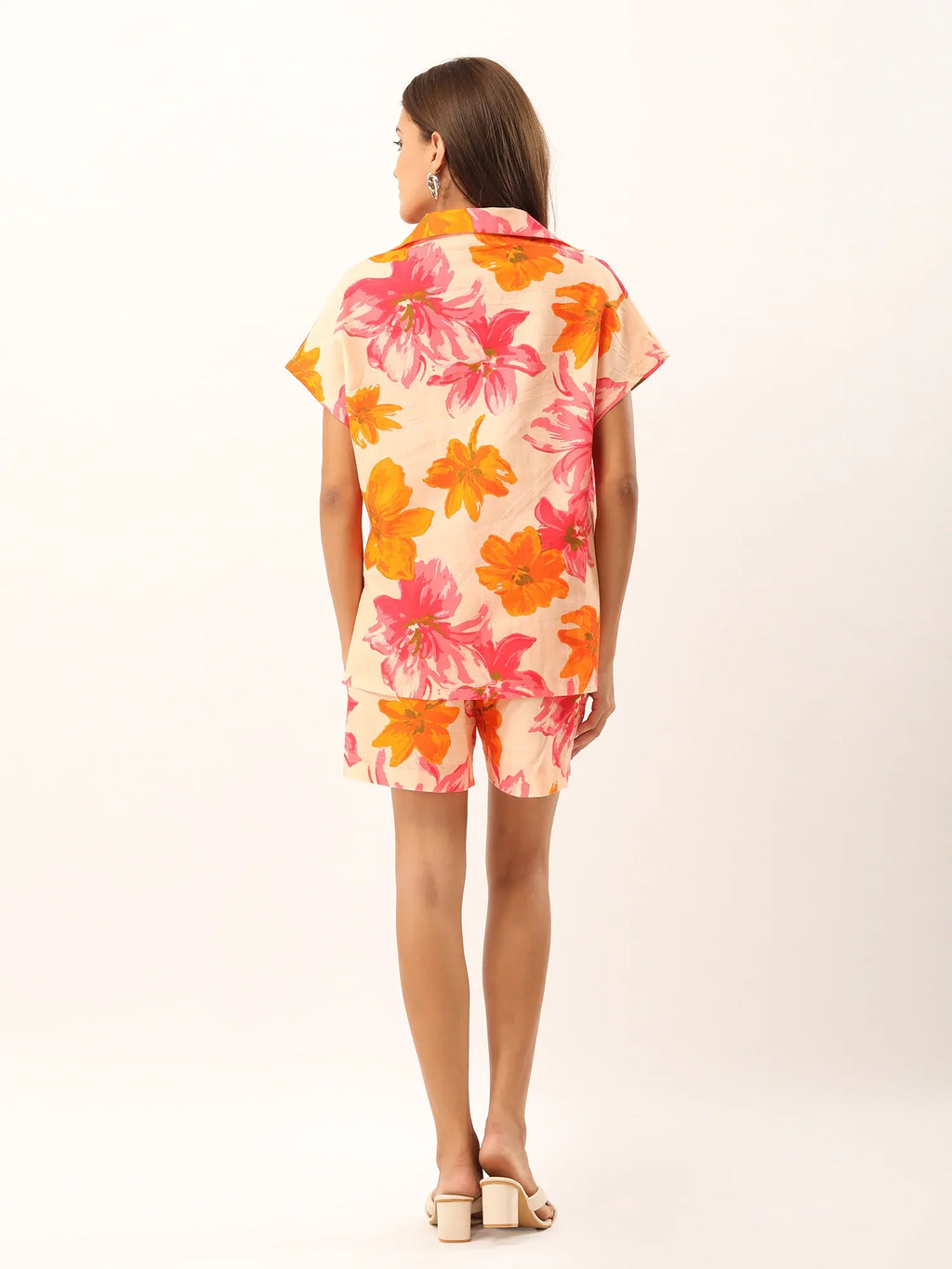 CORAL FLAMINGO CO-ORD