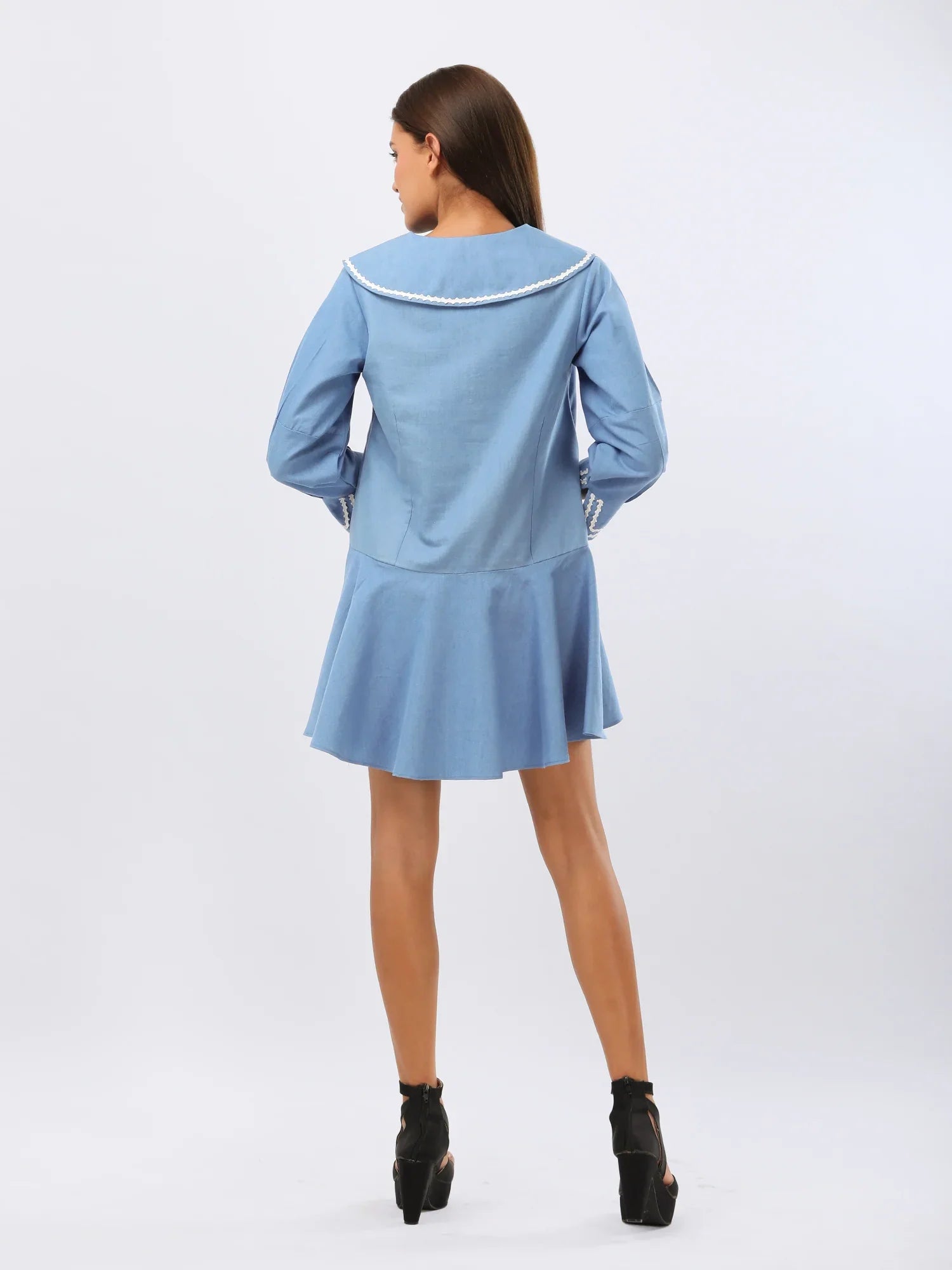 BLUE VOYAGE DENIM DRESS
