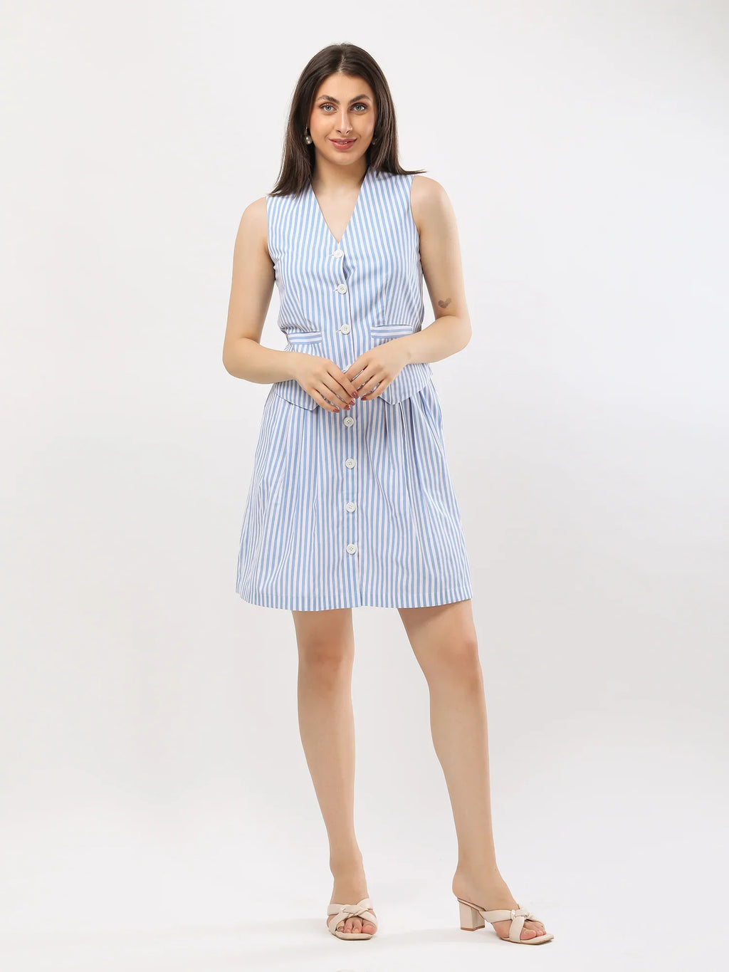 STRIPPED SUMMER CHIC SET