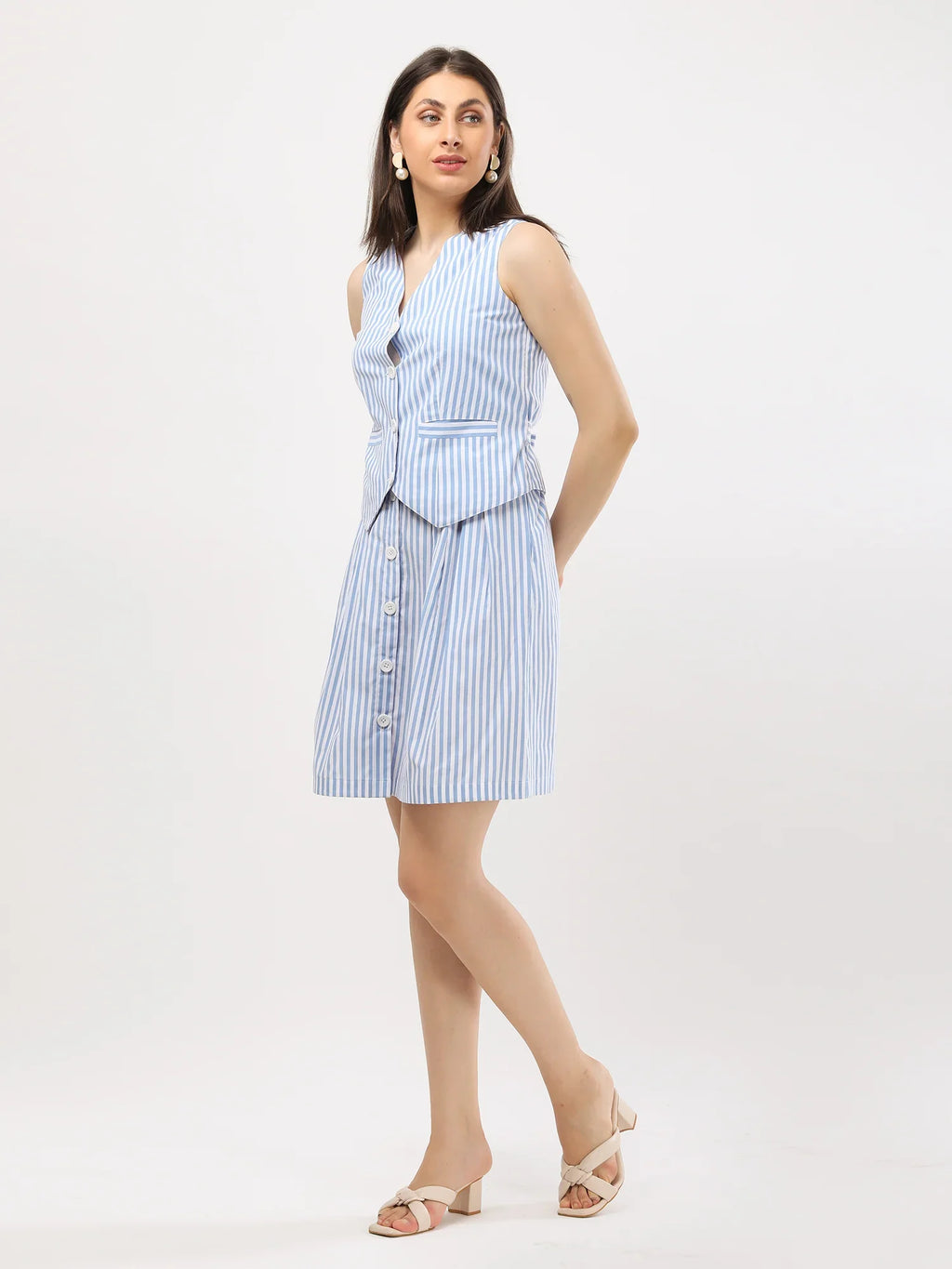 STRIPPED SUMMER CHIC SET