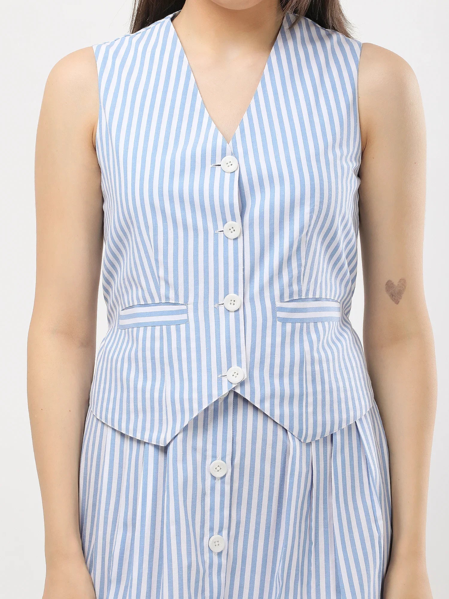 STRIPPED SUMMER CHIC SET